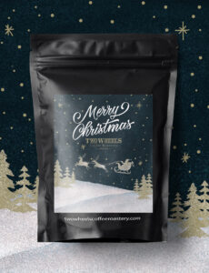 Karácsonyi csomagolás Zöld